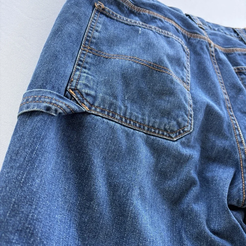 C.E. Schmidt Workwear Fleece Lined Denim Jeans‎ Mens 36x30 Insulated